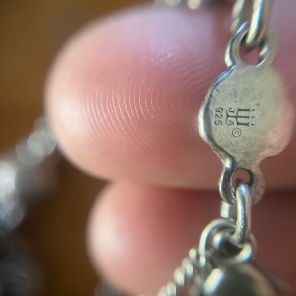 James Avery Silver Rose Chain Bracelet - Picture 4 of 9